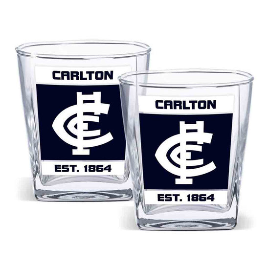 Carlton Blues 2-Pack Spirit Glasses