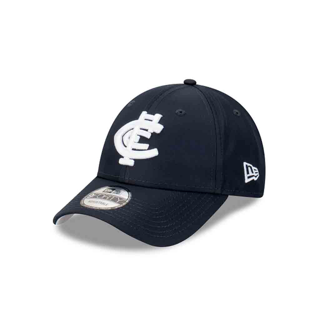 Carlton Blues 2024 9Forty Official Team Colours Cloth Strap Cap