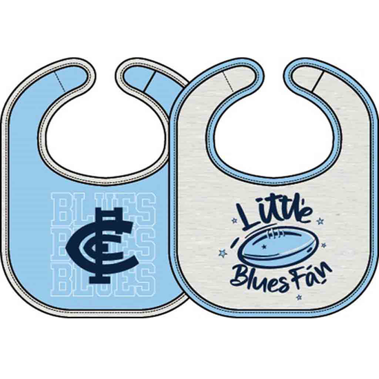 Carlton Blues 2 Pack Bib