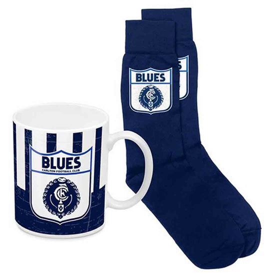 Carlton Blues Heritage Mug and Sock Set