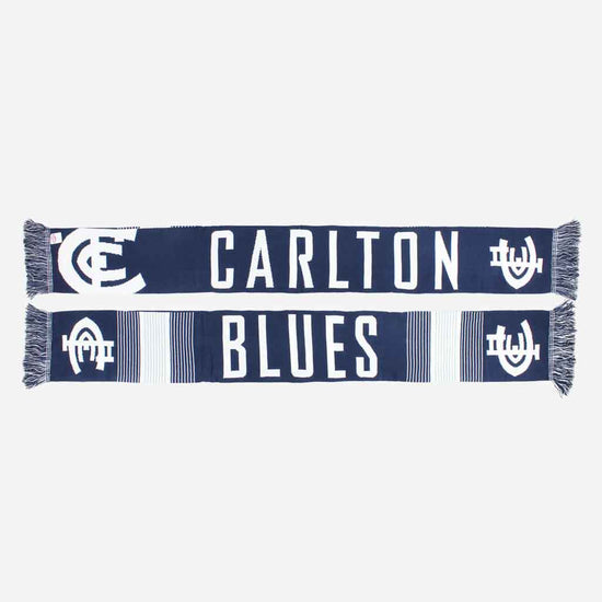 Carlton Blues Linebreak Scarf
