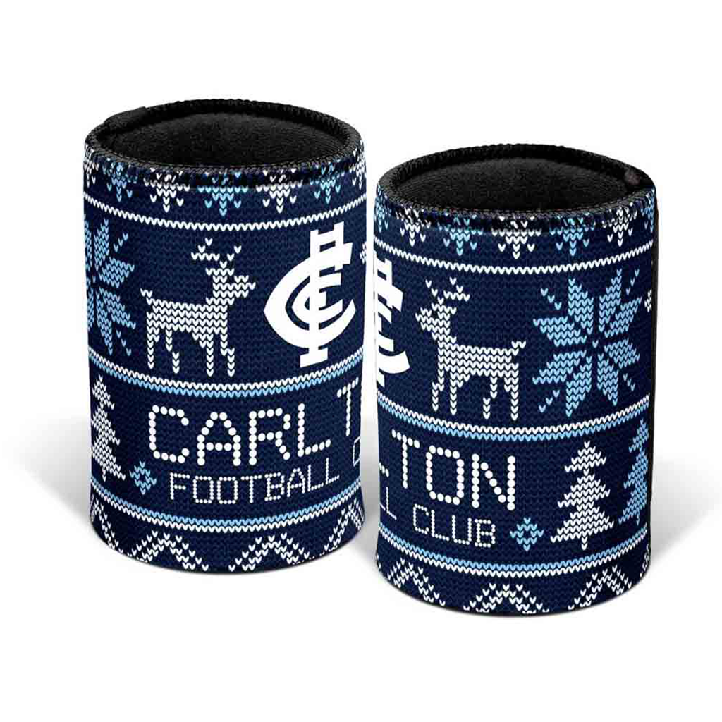 Carlton Blues Xmas Can Cooler