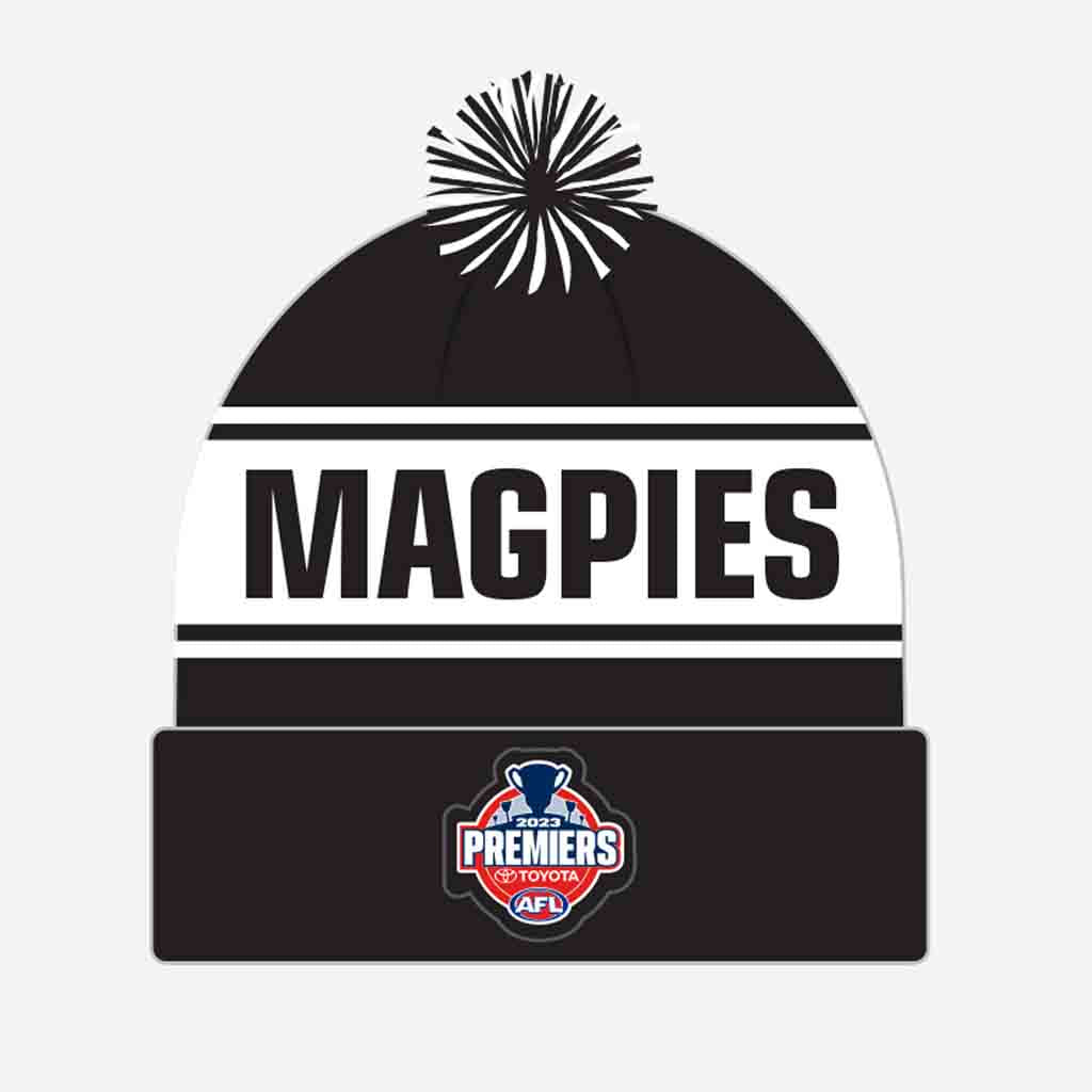 Collingwood Magpies 2023 Premiers Beanie