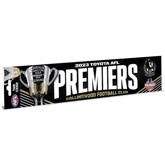 Collingwood Magpies 2023 Premiers Bumper Sticker PH1