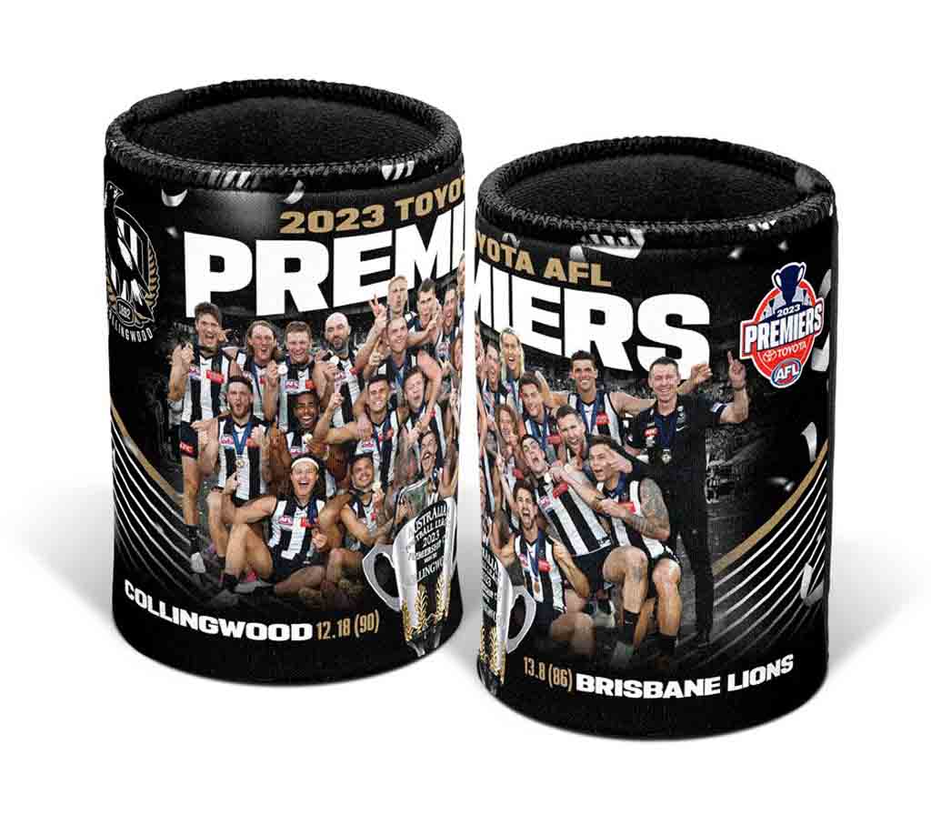 Collingwood Magpies 2023 Premiers Can Cooler PH2