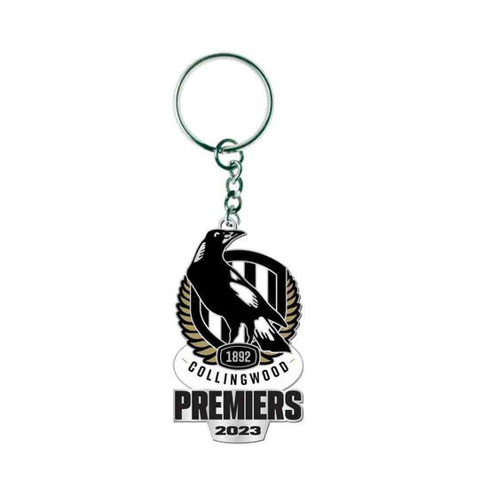 Collingwood Magpies 2023 Premiers Logo Keyring