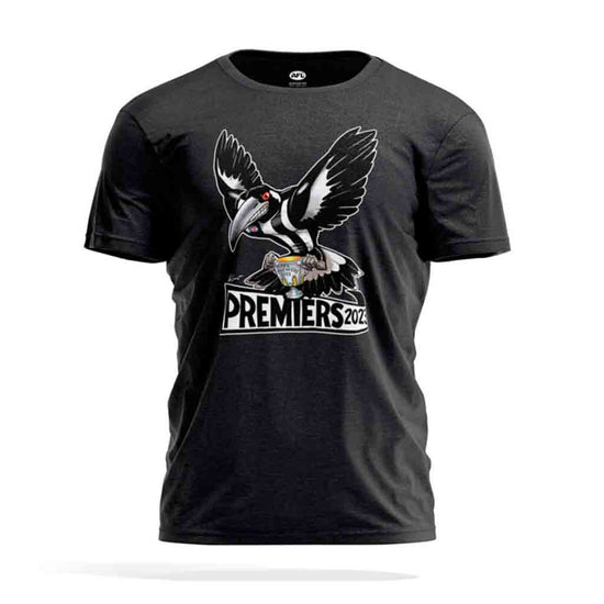 Collingwood Magpies 2023 Premiers Mark Knight Tee Adult