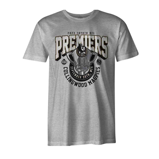 Collingwood Magpies 2023 Premiers Tee Youth