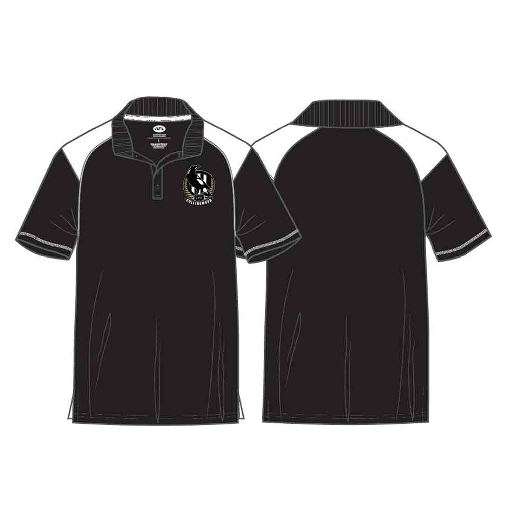 Collingwood Magpies 2024 Performance Polo Adult