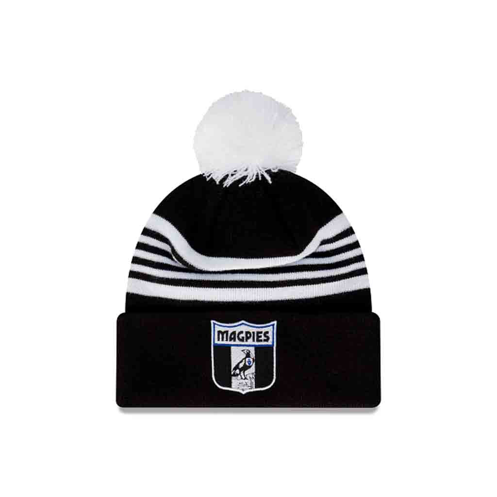 Collingwood Magpies 2024 Retro Official Team Colours Beanie