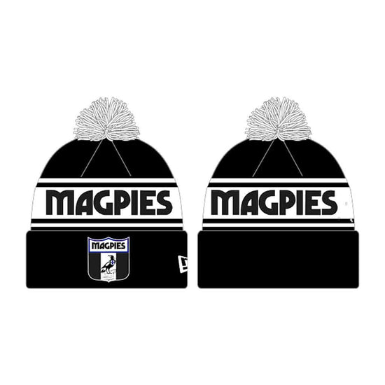 Collingwood Magpies 2024 Retro Spellout Beanie