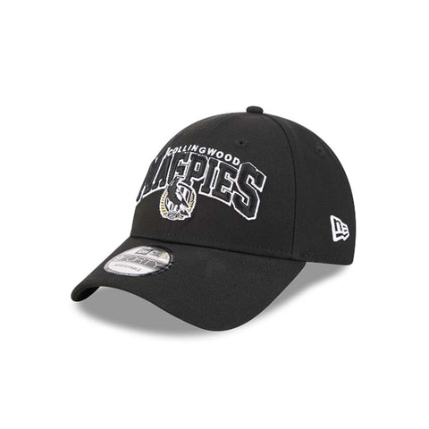 Collingwood Magpies 9Forty Logo Arch Cap