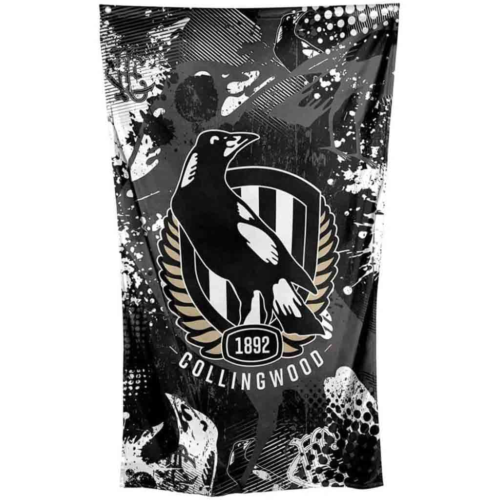 Collingwood Magpies Cape Flag