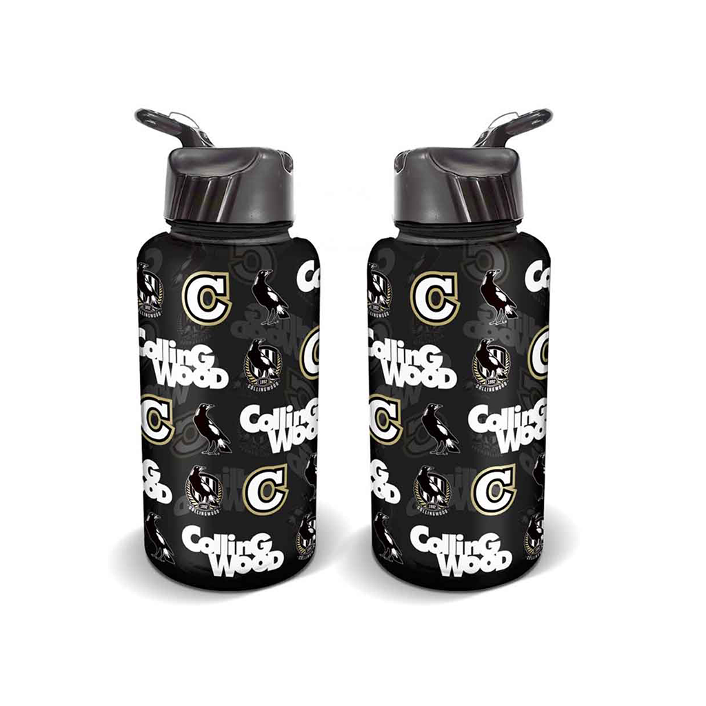 Collingwood Magpies Flip Drink Bottle