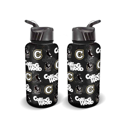 Collingwood Magpies Flip Drink Bottle