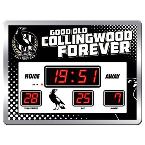 Collingwood Magpies LED Scoreboard Clock