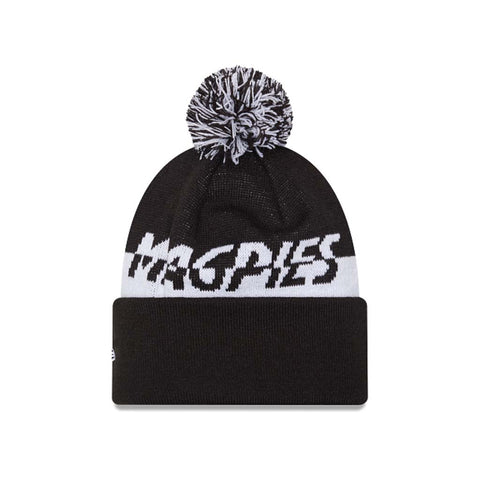 Collingwood Magpies Split Script Beanie