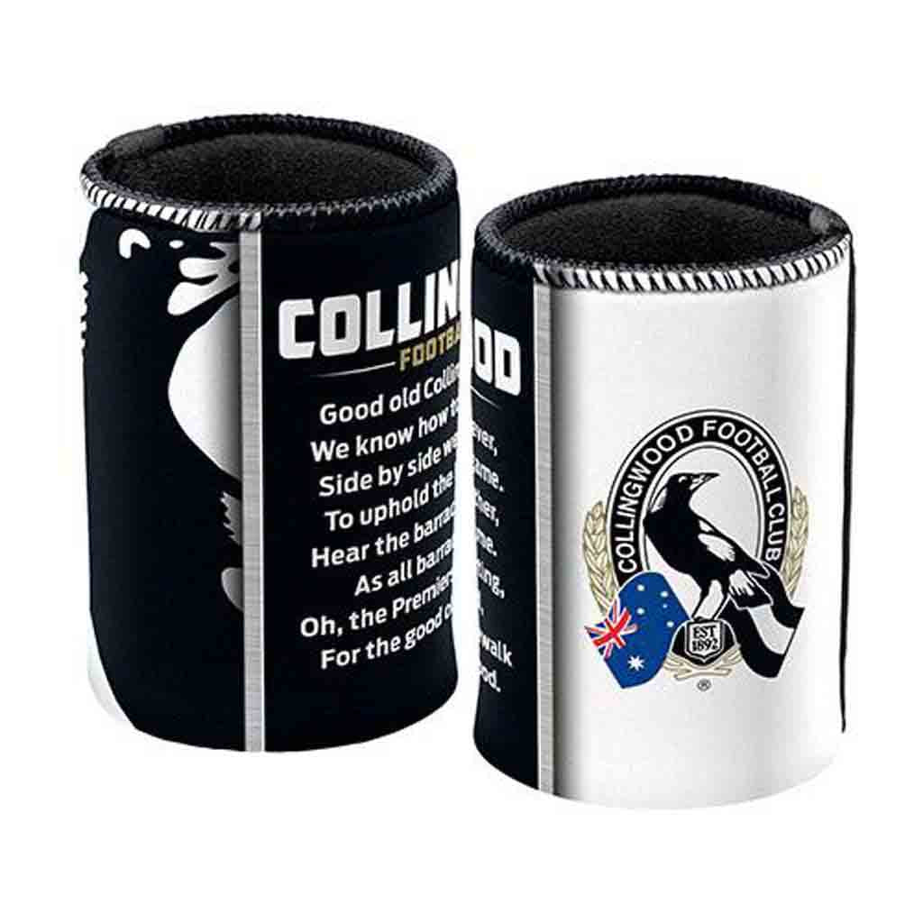 Collingwood Magpies Team Song Can Cooler