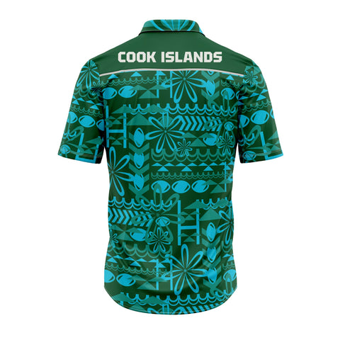 Cook Islands RLWC 2026 Hawaiian Shirt Adult