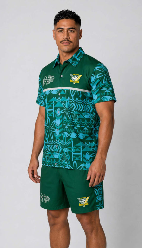 Cook Islands RLWC 2026 Hawaiian Shirt Adult