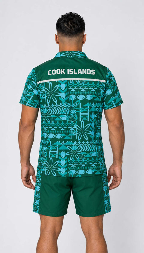 Cook Islands RLWC 2026 Hawaiian Shirt Adult