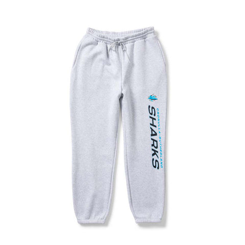 Cronulla Sharks 2026 Track Pant Adult Grey