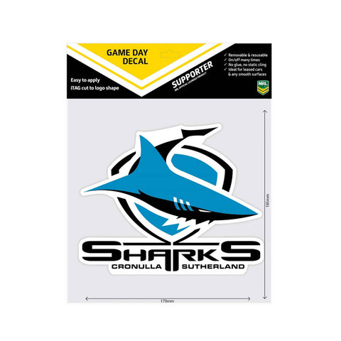 Cronulla Sharks Game Day Decal