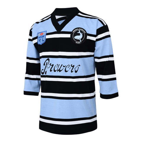 Cronulla Sharks 1990 Pre Season Retro Jersey Adult