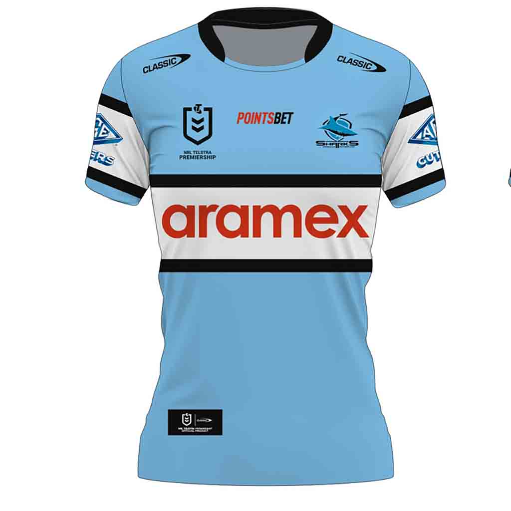 Cronulla Sharks 2024 Home Jersey Ladies - Pre Sale