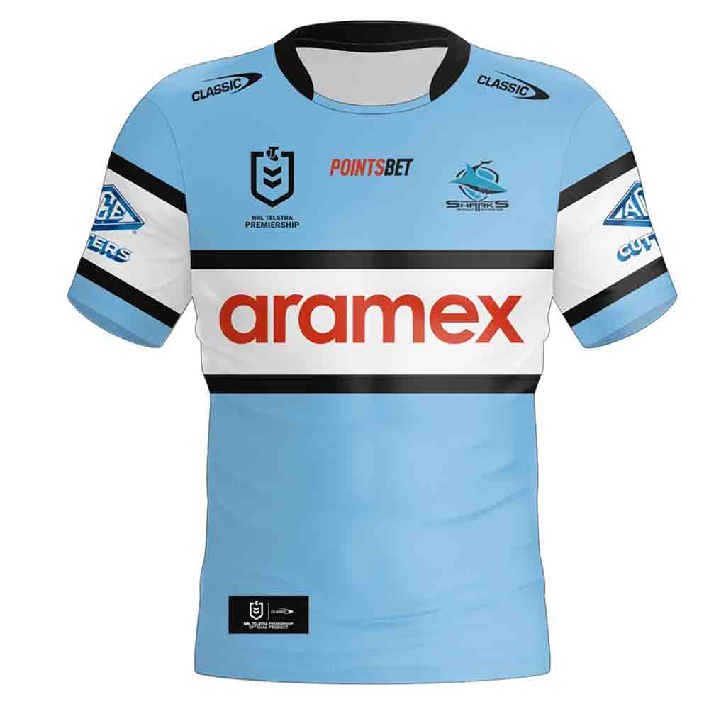 Cronulla Sharks 2024 Home Jersey Youth - Pre Sale