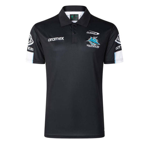 Cronulla Sharks 2026 Media Polo Adult