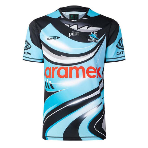 Cronulla Sharks 2026 Warm Up Tee Adult