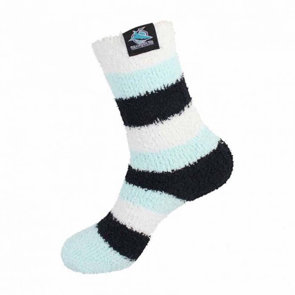 Load image into Gallery viewer, Cronulla Sharks Bed Socks
