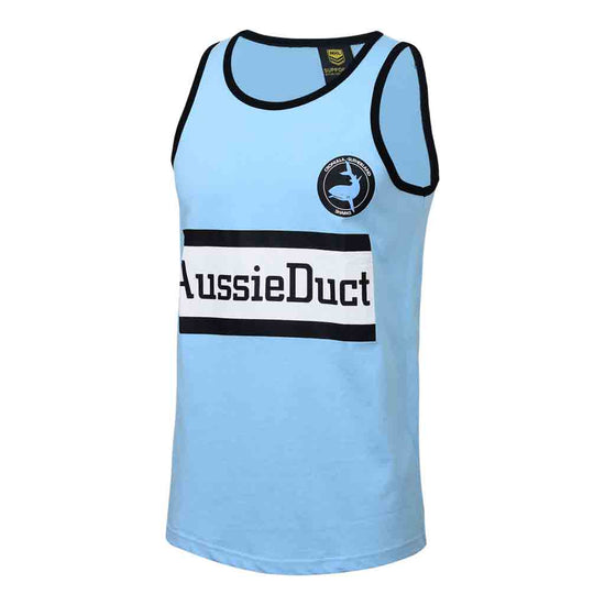 Cronulla Sharks Retro Singlet Adult