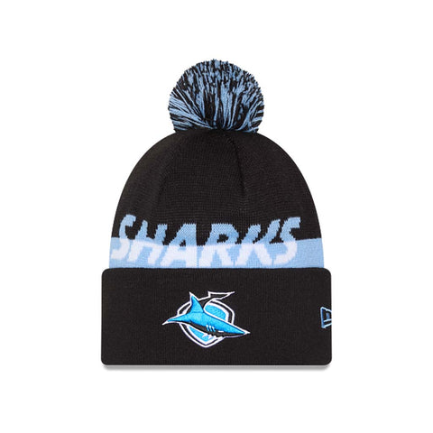 Cronulla Sharks Split Script Beanie