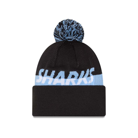 Cronulla Sharks Split Script Beanie