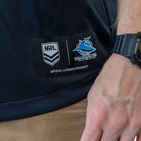 Cronulla Sharks 'Homer' Baseball Shirt Adult
