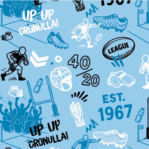 Cronulla Sharks 'Scrambler' Golf Polo Adult
