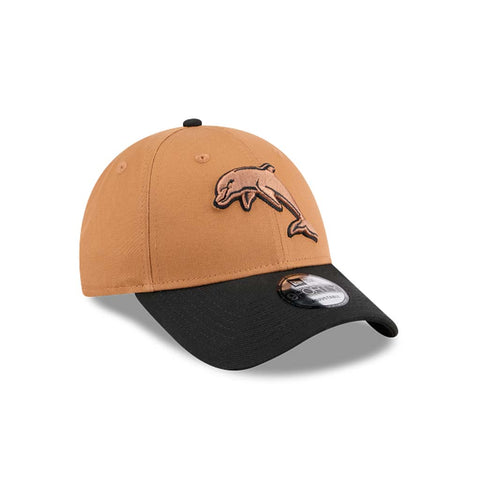 Dolphins 9Forty Cap Light Brown Black