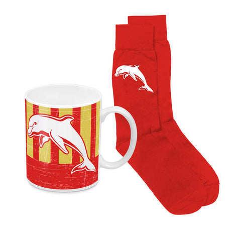 Dolphins Heritage Mug and Sock Set