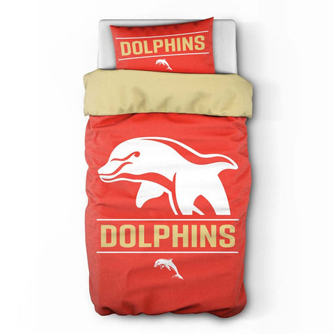 Dolphins Quilt Cover Set Single