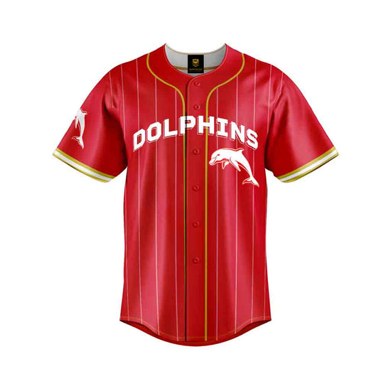 Dolphins "Slugger" Baseball Shirt Adult