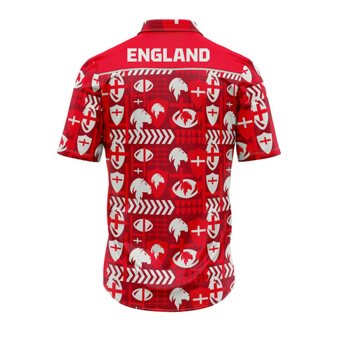 England RLWC 2026 Hawaiian Shirt Adult