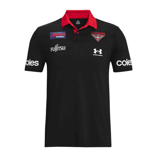Load image into Gallery viewer, Essendon Bombers 2023 Media Polo Adult
