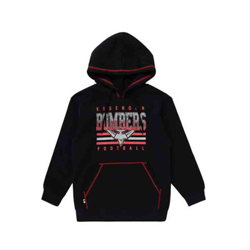 Essendon Bombers Sketch Hoodie Youth