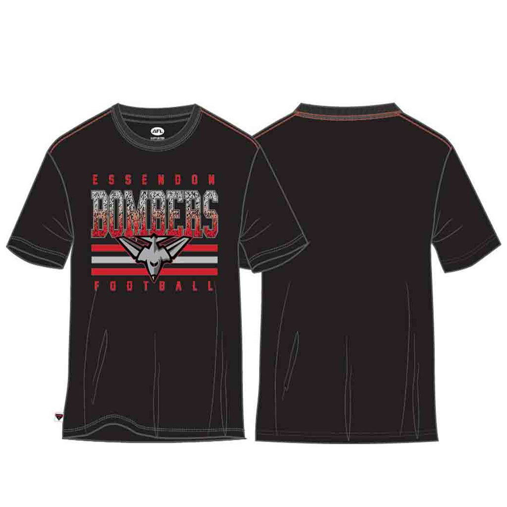 Essendon Bombers Sketch Tee Youth