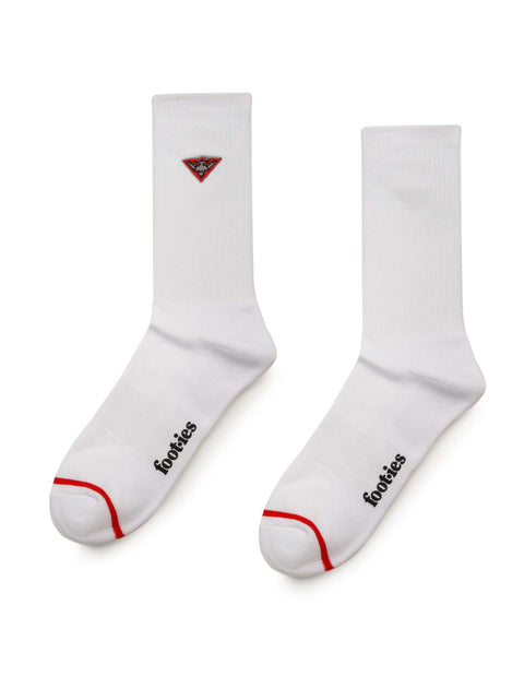 Essendon Bombers Sneaker Sock 2 Pack Giftbox