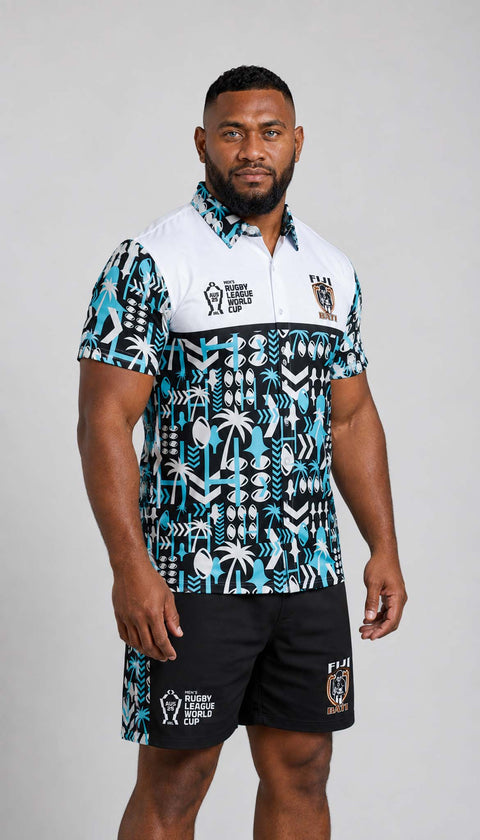 Fiji RLWC 2026 Hawaiian Shirt Adult