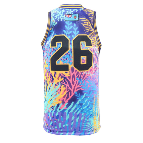 Fiji Bati 2026 Basketball Singlet Adult