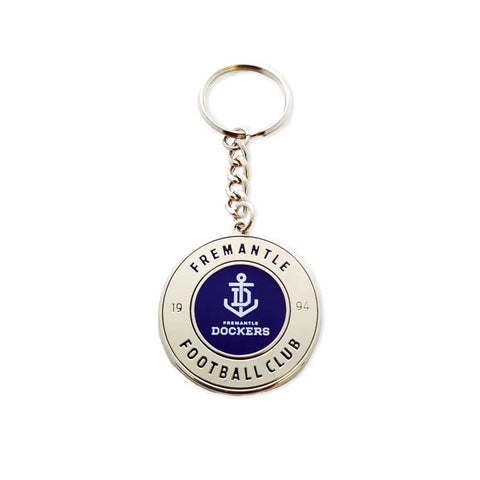 Fremantle Dockers Round Keyring